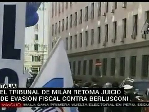 Berlusconi responderá a acusaciones de fraude y evasión