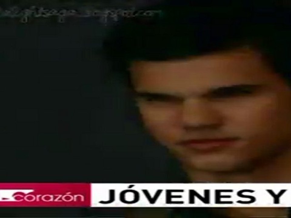 'Corazón' habla de Taylor Lautner