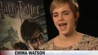 Interview Emma Watson Says Bye to Harry Potter - AP