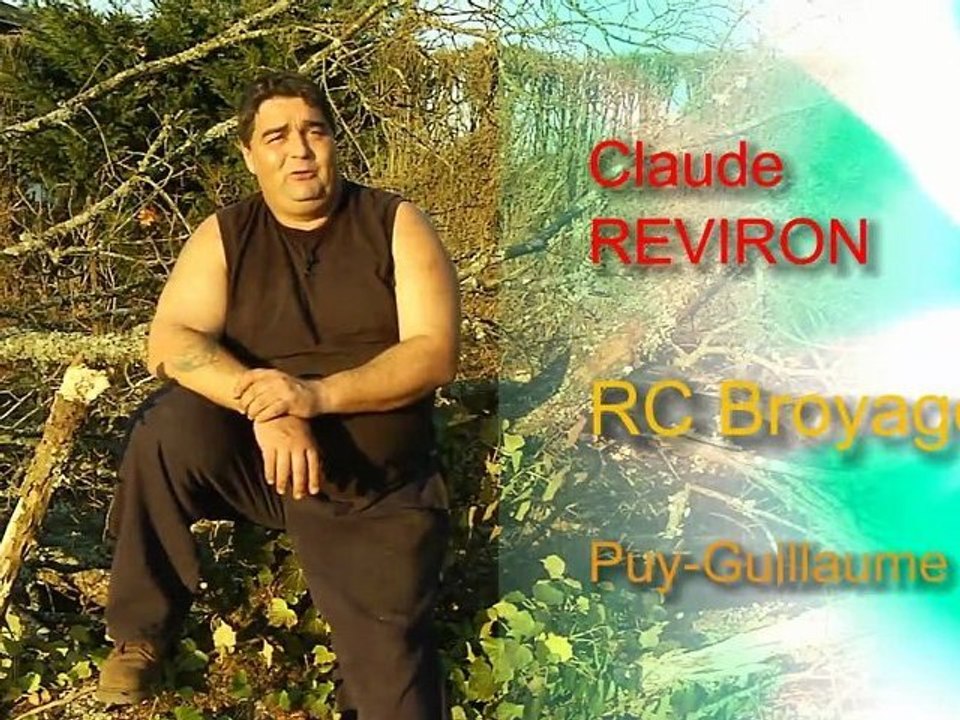 Claude REVIRON, RC BROYAGE