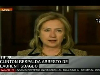 Clinton: pueblo debe respaldar a Alassane Ouattara