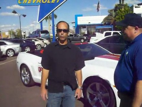 2011 Chevy Camaro Convertible Pace Car at Courtesy Chev Phoenix Arizona