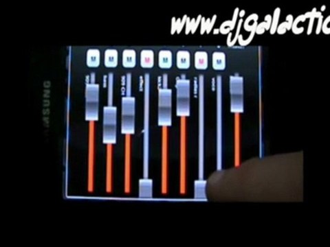 Electrum Drum Machine with Samsung I9000 Galaxy S