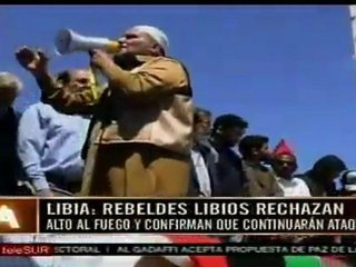 Rebeldes libios rechazan Plan de paz de Unión Africana