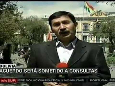 Tres días de protestas sindicales en Bolivia