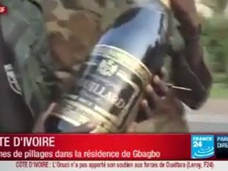 Les images des la residence présidentielle pillée