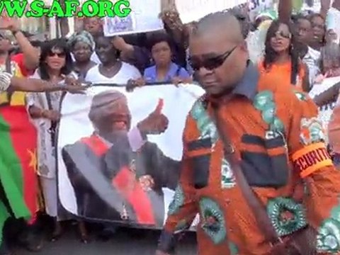 MARCHE EN SOUTIEN AU PRESIDENT LAURENT KOUDOU GBAGBO
