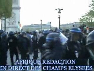 LA COTE D'IVOIRE  DES LARMES ET DU SANG SUR LES CHAMPS ELYSEES