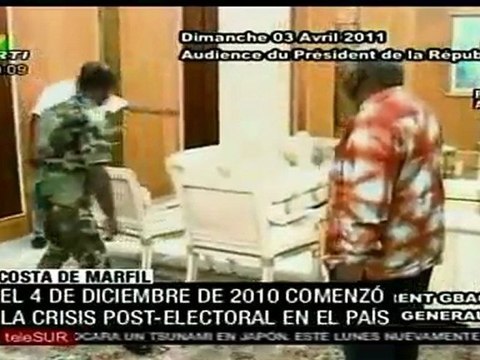 Laurent Gbagbo, presidente de Costa de Marfil