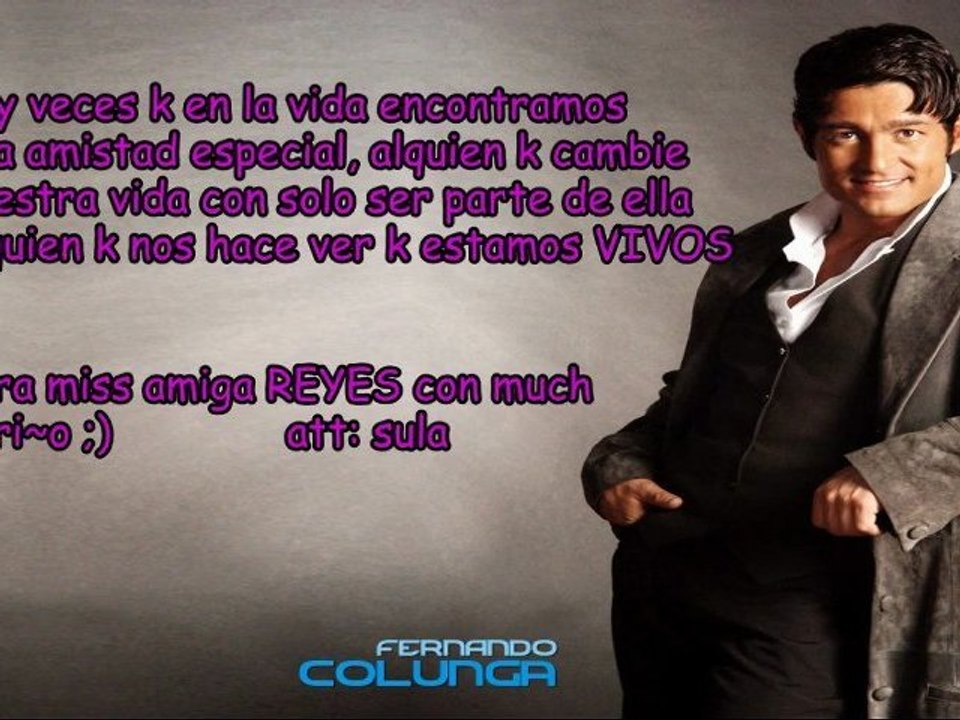 fernando colunga //  i like it