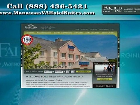 Hotel in Manassas VA - Fairfield Inn and Suites