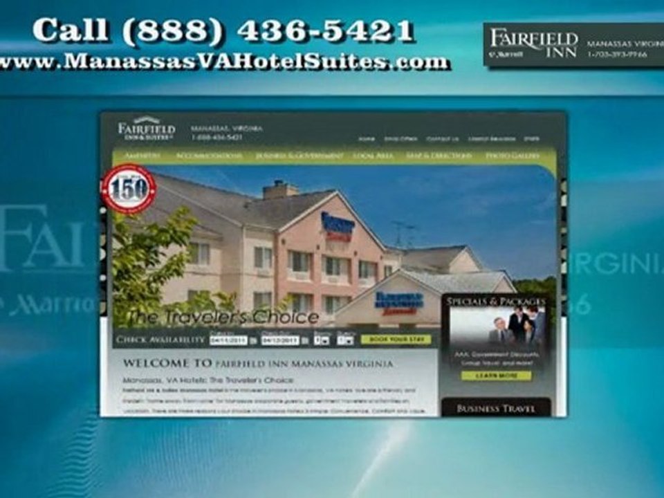 Hotel in Manassas VA - Fairfield Inn and Suites