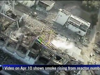 TEPCO video shows smoke coming out from reactor number 3