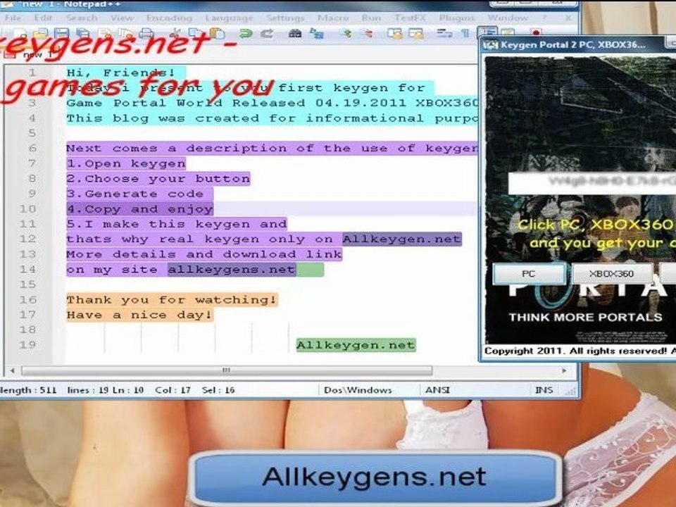 Portal 2 Download Free Keygen For XBOX360/PS3/PC + Instructions How Install