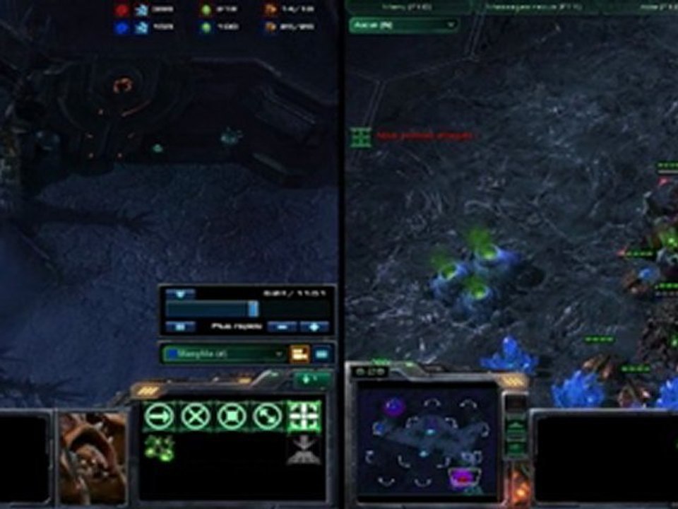 Maegfëa VS Amphion : Views of 2 players Starcraft II