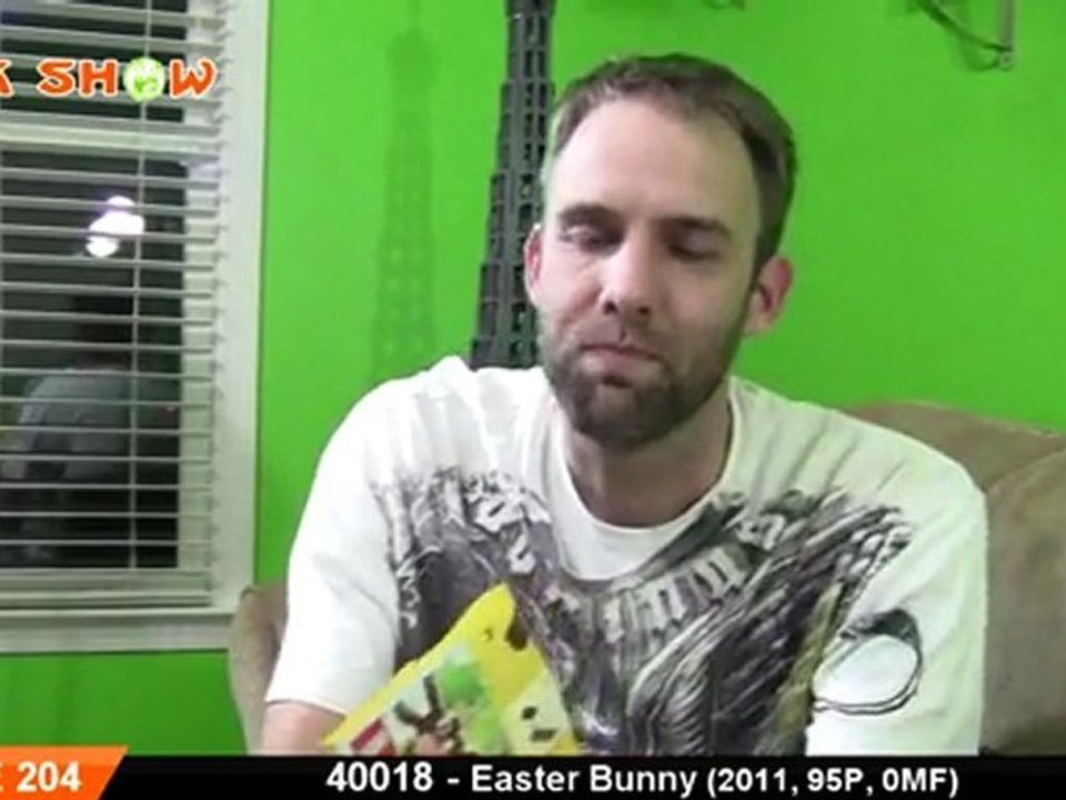 LEGO 2011 Easter Bunny Review : LEGO 40018