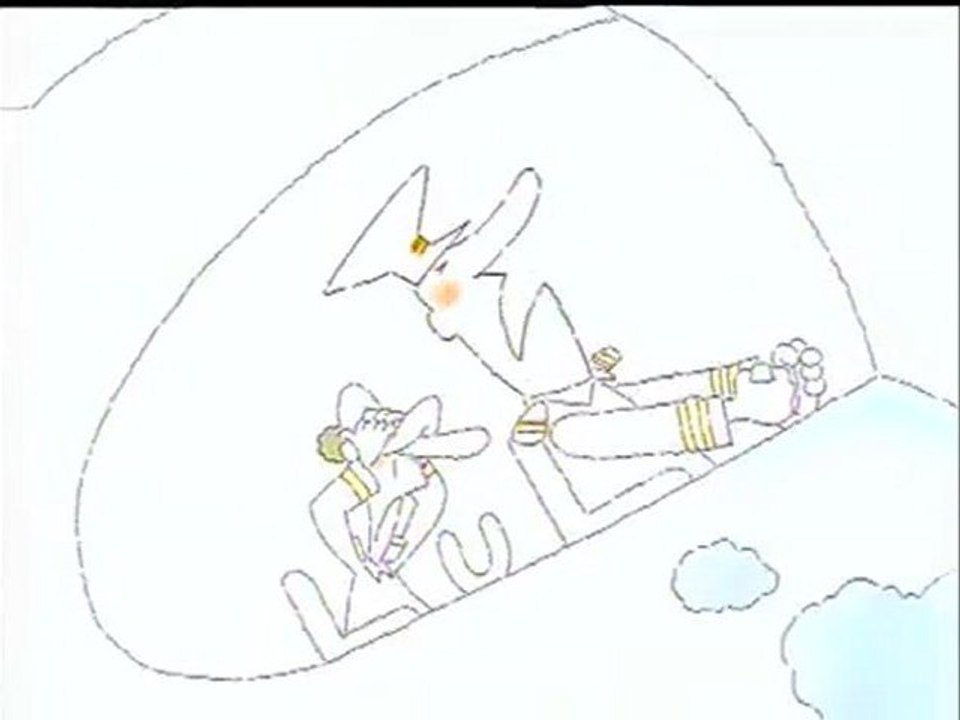 l'aereo con le aaali