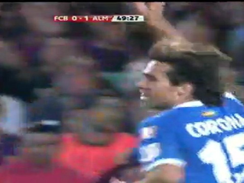 how to score against fc barcelone!