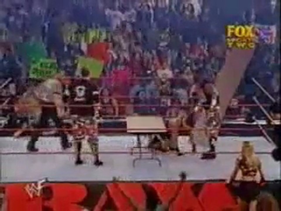 RVD vs Dudley Boys Handicap Tables Match