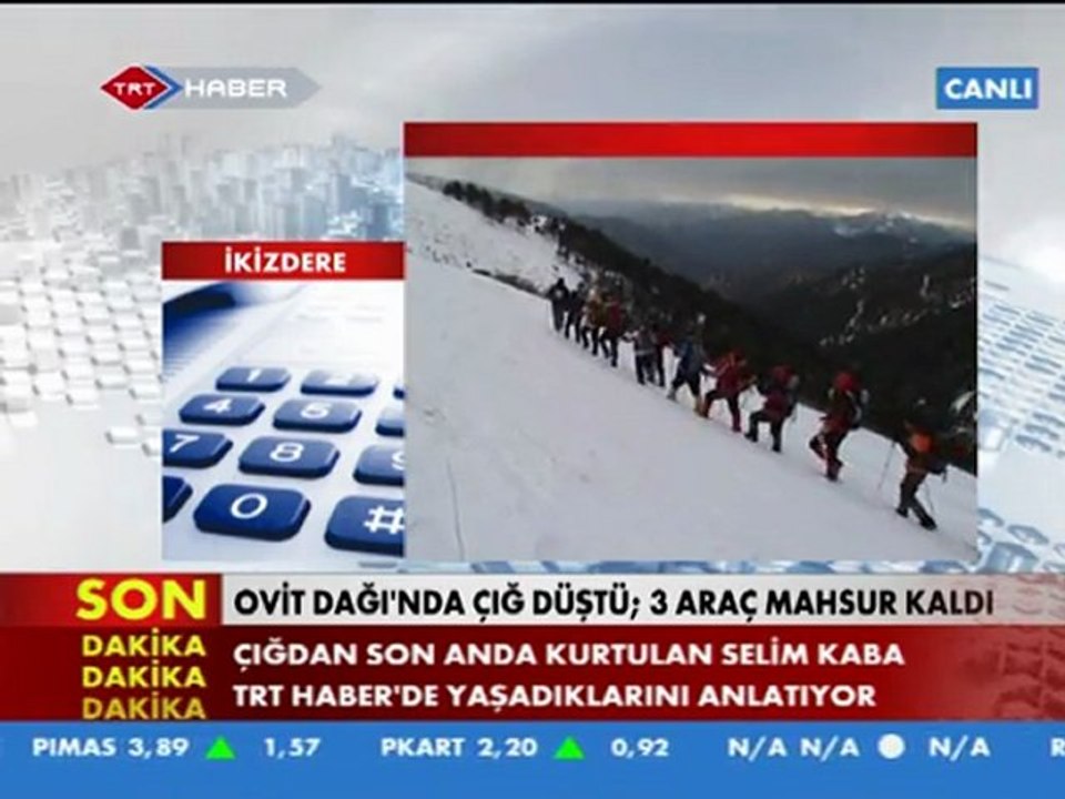 Ovitte Çığ Haberi