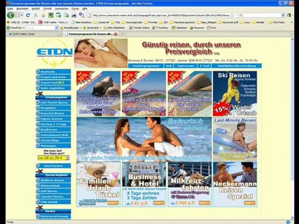 Geld sparen mit Ihrem eigenen Reisebüro