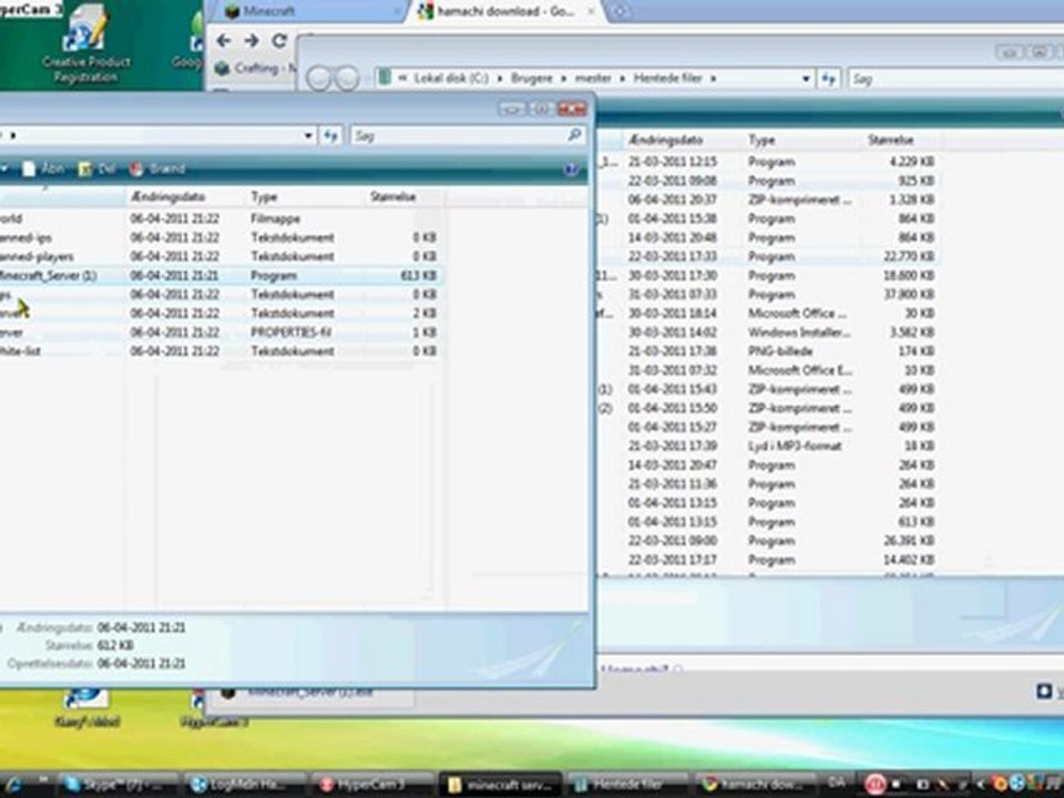 hvordan man laver en minecraft server på dansk