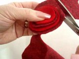 How to Make Fabric Flowers with Felt