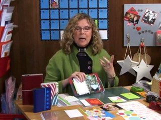 Repurposed Pocket Calendar by Sandi Genovese