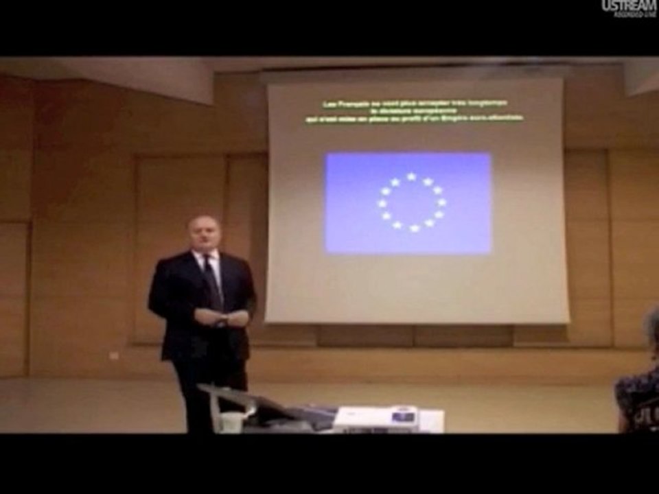 F. Asselineau / UPR / La France, l'Europe et les États-Unis.