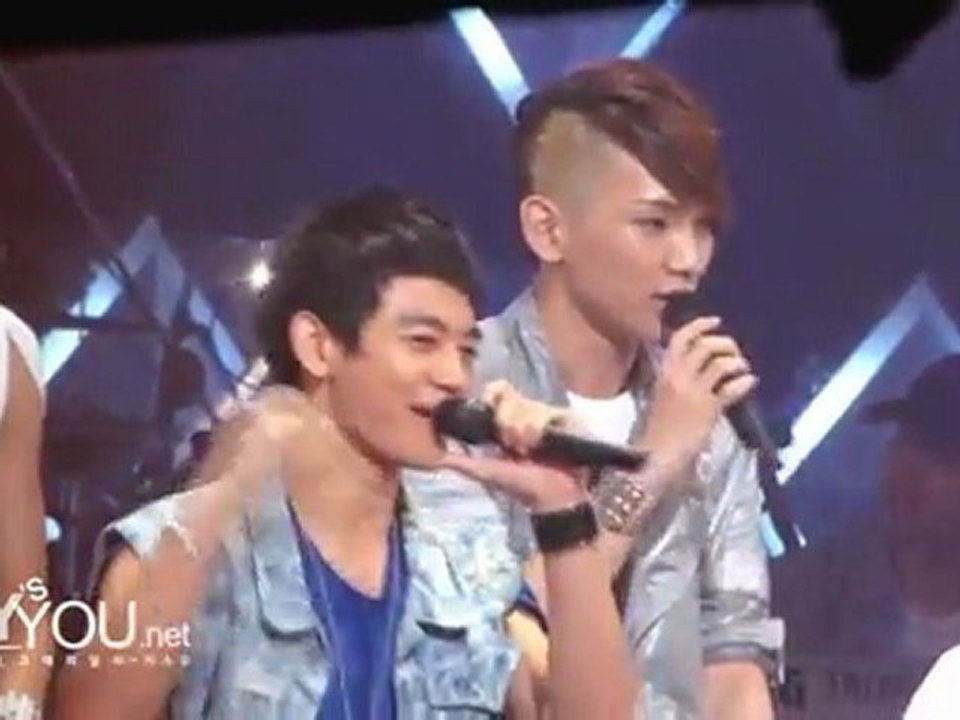 100818 - Key singing   Minkey Rap at KJE