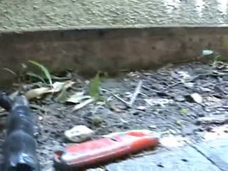 Houston Home Inspector: Stucco Slice - Cut Black Plastic