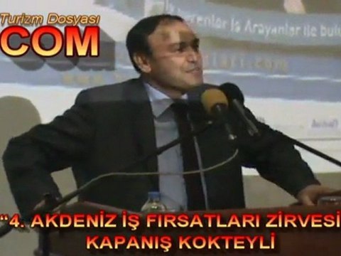 4. AKDENİZ İŞ FIRSATLARI ZİRVESİ KAPANIŞ KOKTEYLİ