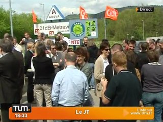 Limonest: mobilisation des salariés de Metravib