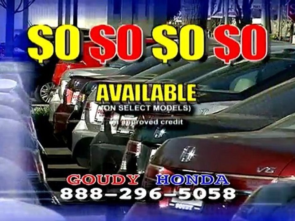 Choose from Large Inventory of New and Used cars at Goudy Honda in Pasadena and Cerritos
