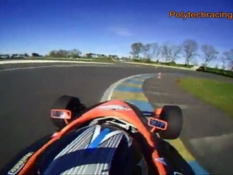 Polytech Racing, CARRATALA en Caméra embarquée formule campus, Rencontre nationale 2011 Le Mans