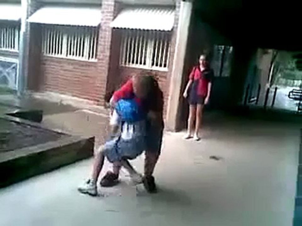 prise de catch à l'école