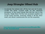 Jeep Wrangler Wheel Hub