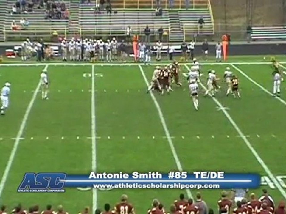 Antoine Smith #85 TE/DE Walsh Jesuit