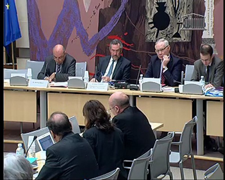 Audition Jean-Paul Bailly, président du groupe La Poste