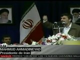 Ahmadineyad acusa a EE.UU. e Israel de fomentar conflicto
