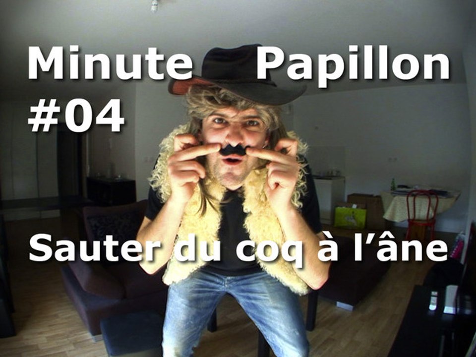 Minute Papillon #04 Sauter du coq à l'âne