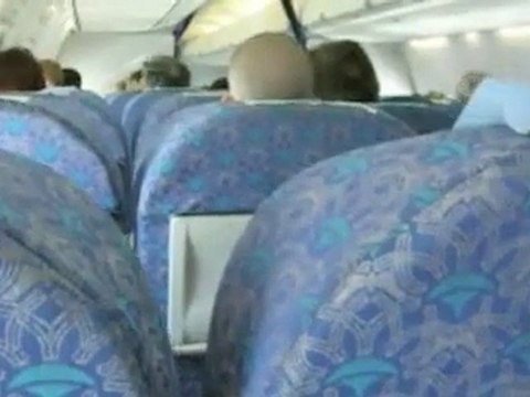 Décollage avion - Take off aircraft Boeing 737-800 Egyptair - vol flight MS 725