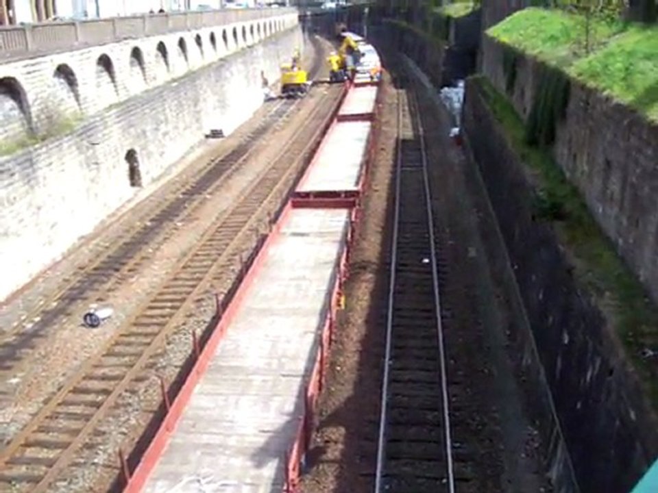TRAVAUX SUR LA LIGNE 4 SNCF