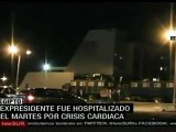 Hosni Mubarak, hospitalizado por crisis cardiaca