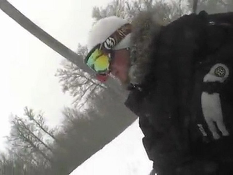 Papa Loïs & Gregos au Snow à La bresse  2010-12-20.