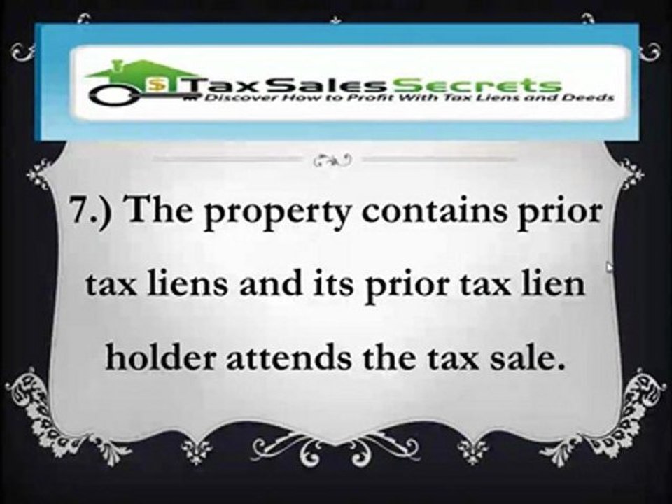 Your Property Checklist Before You Start Buying Its Tax Lien