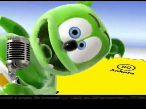 11880 reklam yeşil ayıcık bilmiş 80 maskot