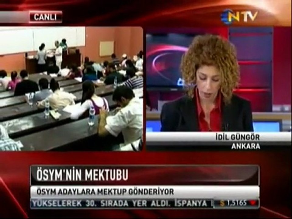 ösym başkanından şifre mektupları