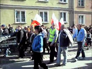 Przemarsz ONR w Opolu