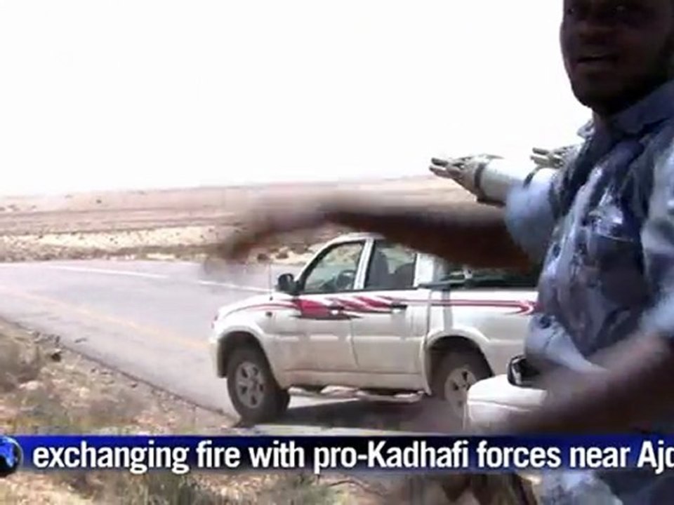 Libia: intensos combates entre rebeldes y fuerzas pro-Gadafi